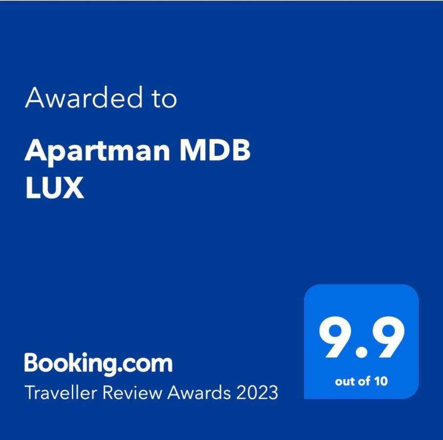 Apartman Mdb Lux Subotica Extérieur photo